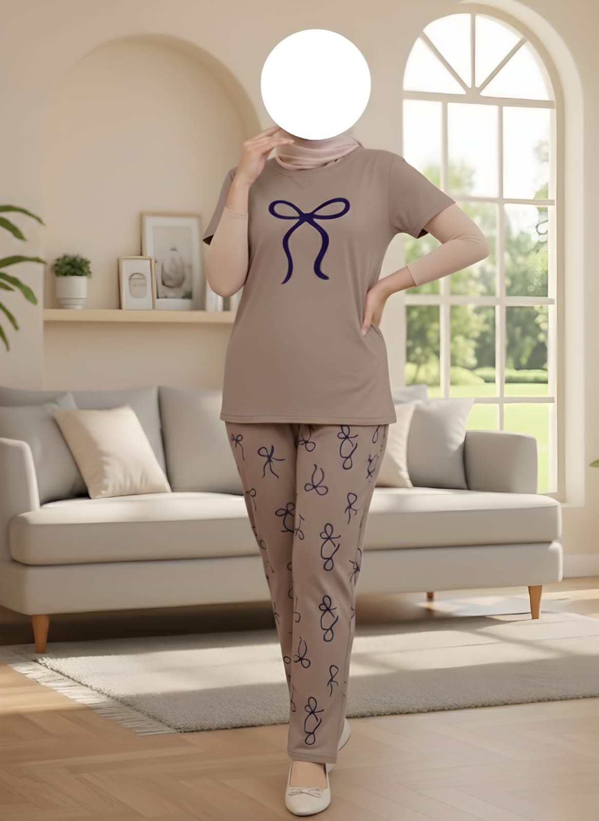 SOFT COTTON PAJAMA SUIT -D810